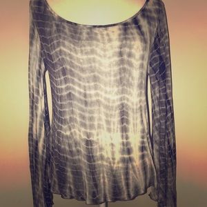Free People Tie Dye Blouse